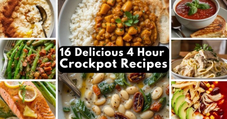 4 Hour Crockpot Recipes