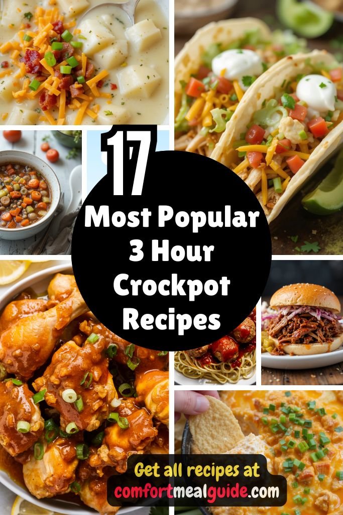 Most Popular 17 3 Hour Crockpot Recipes