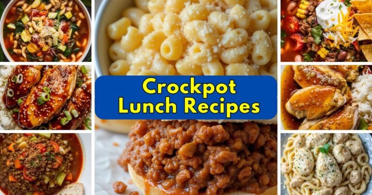 Crockpot Lunch Recipes