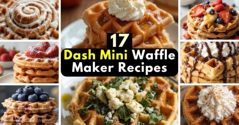 Dash Mini Waffle Maker Recipes