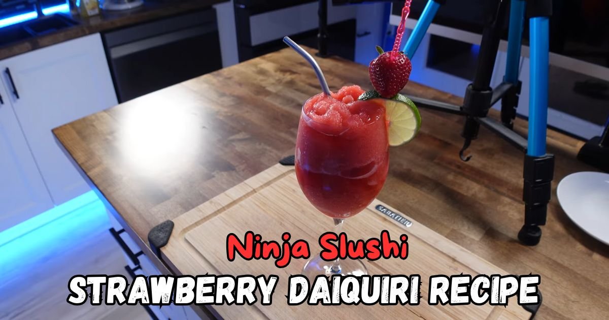 Ninja Slushi Strawberry Daiquiri Recipe