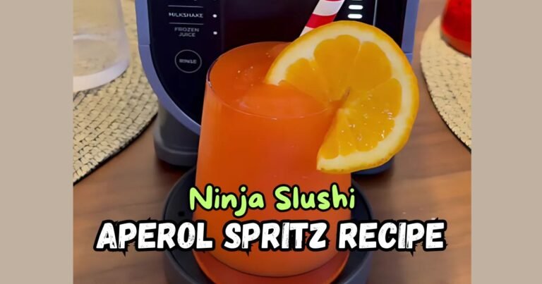 Ninja Slushi Aperol Spritz Recipe