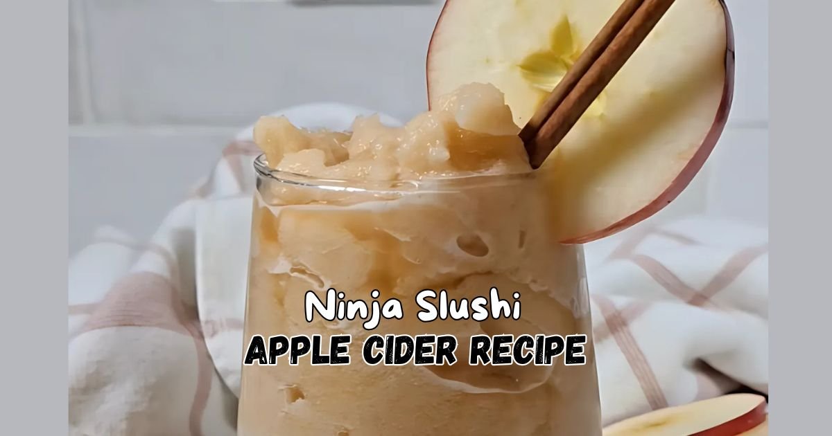 Ninja Slushi Apple Cider Recipe