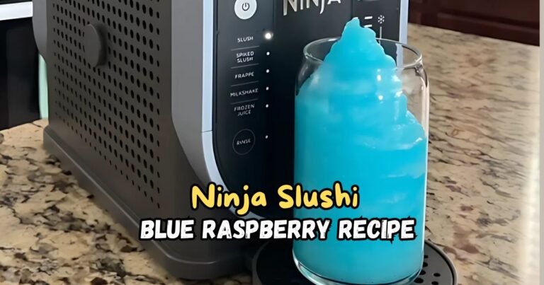 Ninja Slushi Blue Raspberry Recipe