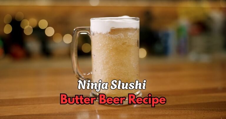 Ninja Slushi Butter Beer Recipe