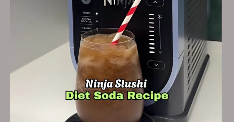 Ninja Slushi Diet Soda Recipe