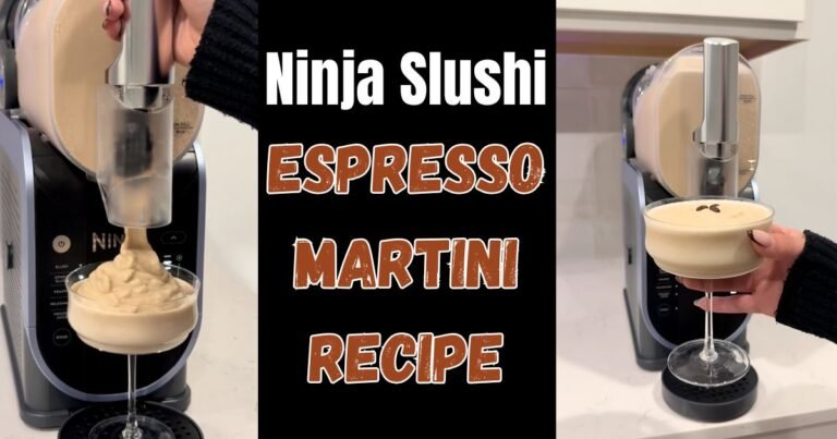 Ninja Slushi Espresso Martini Recipe