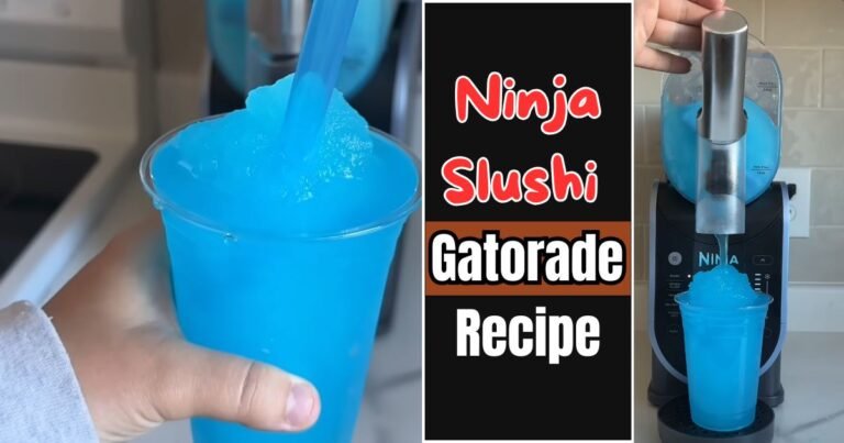 Ninja Slushi Gatorade Recipe