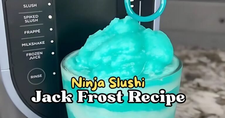 Ninja Slushi Jack Frost Recipe