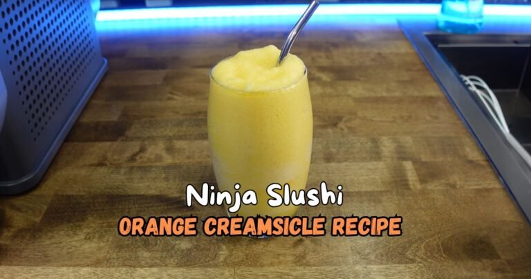Ninja Slushi Orange Creamsicle Recipe
