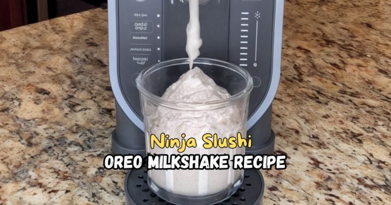 Ninja Slushi Oreo Milkshake Recipe