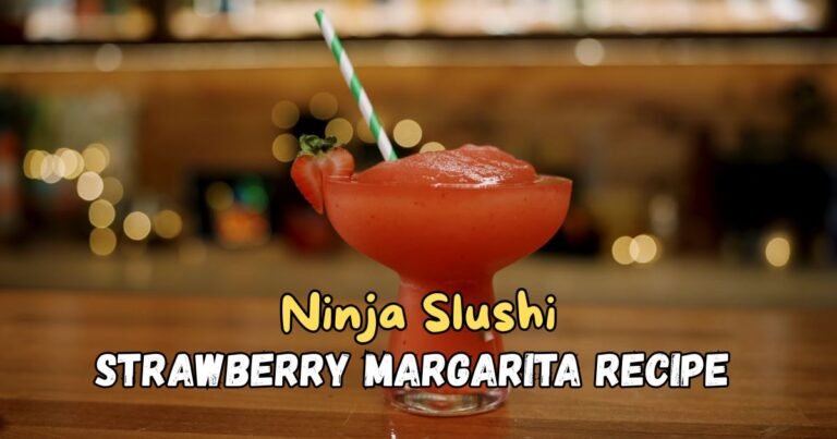 Ninja Slushi Strawberry Margarita Recipe