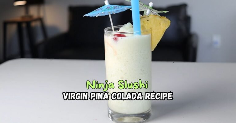 Ninja Slushi Virgin Pina Colada Recipe