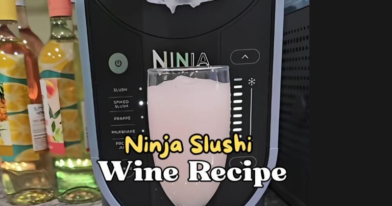 Ninja Slushi Wine Recipe