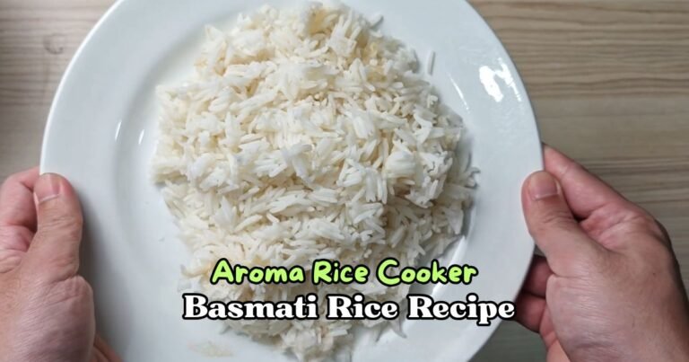 Aroma Rice Cooker Basmati Rice Recipe