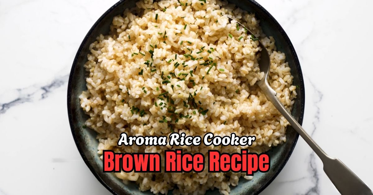 Aroma Rice Cooker Brown Rice Recipe