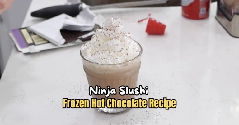 Ninja Slushi Frozen Hot Chocolate Recipe