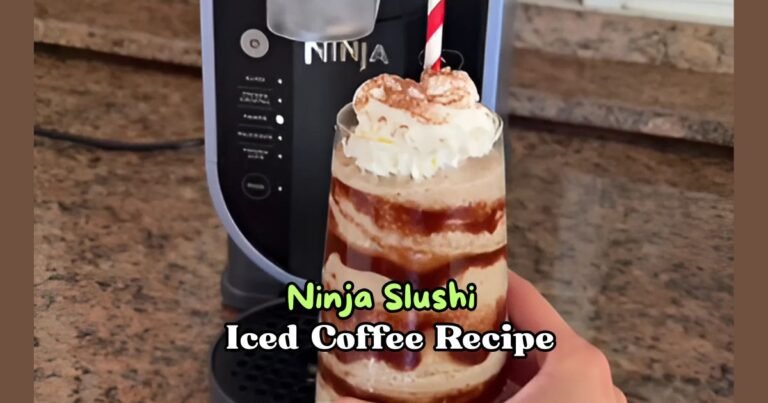 Ninja Slushi Iced Coffee Recipe