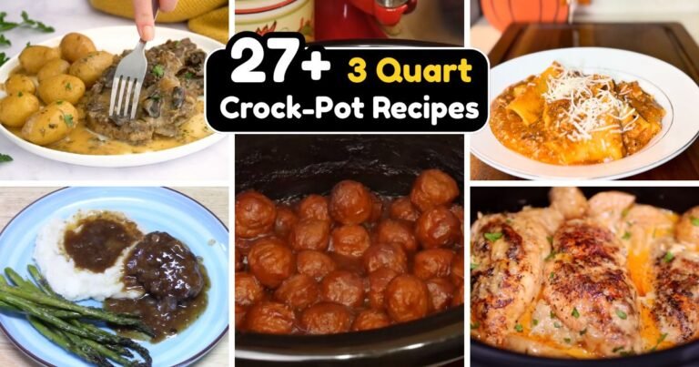 3 Quart Crock-Pot Recipes